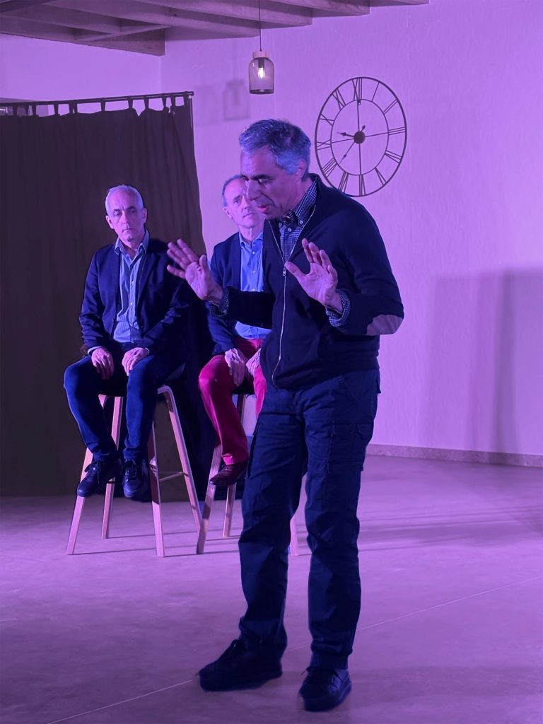 Florent, Robert et Frank théâtre à La Bréjolière