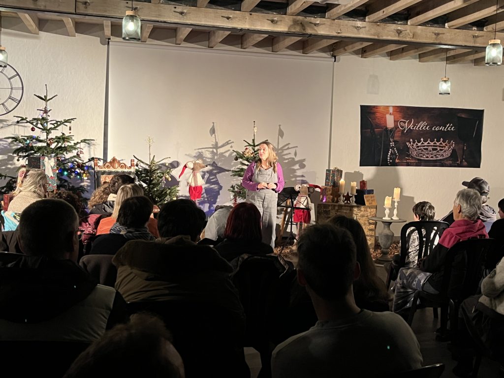 Le public de la veillée contée