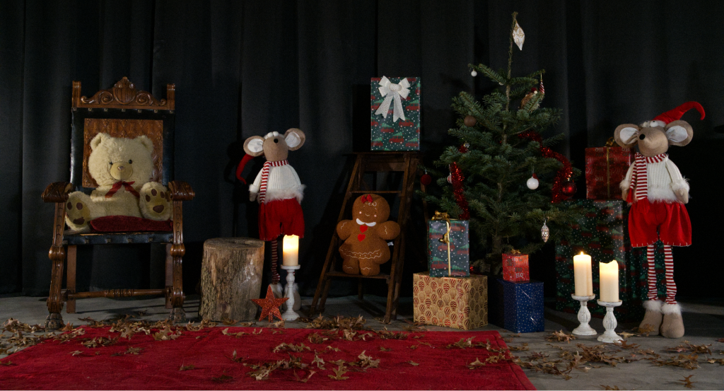 Décoration de Noël à La Grange de La Bréjolière